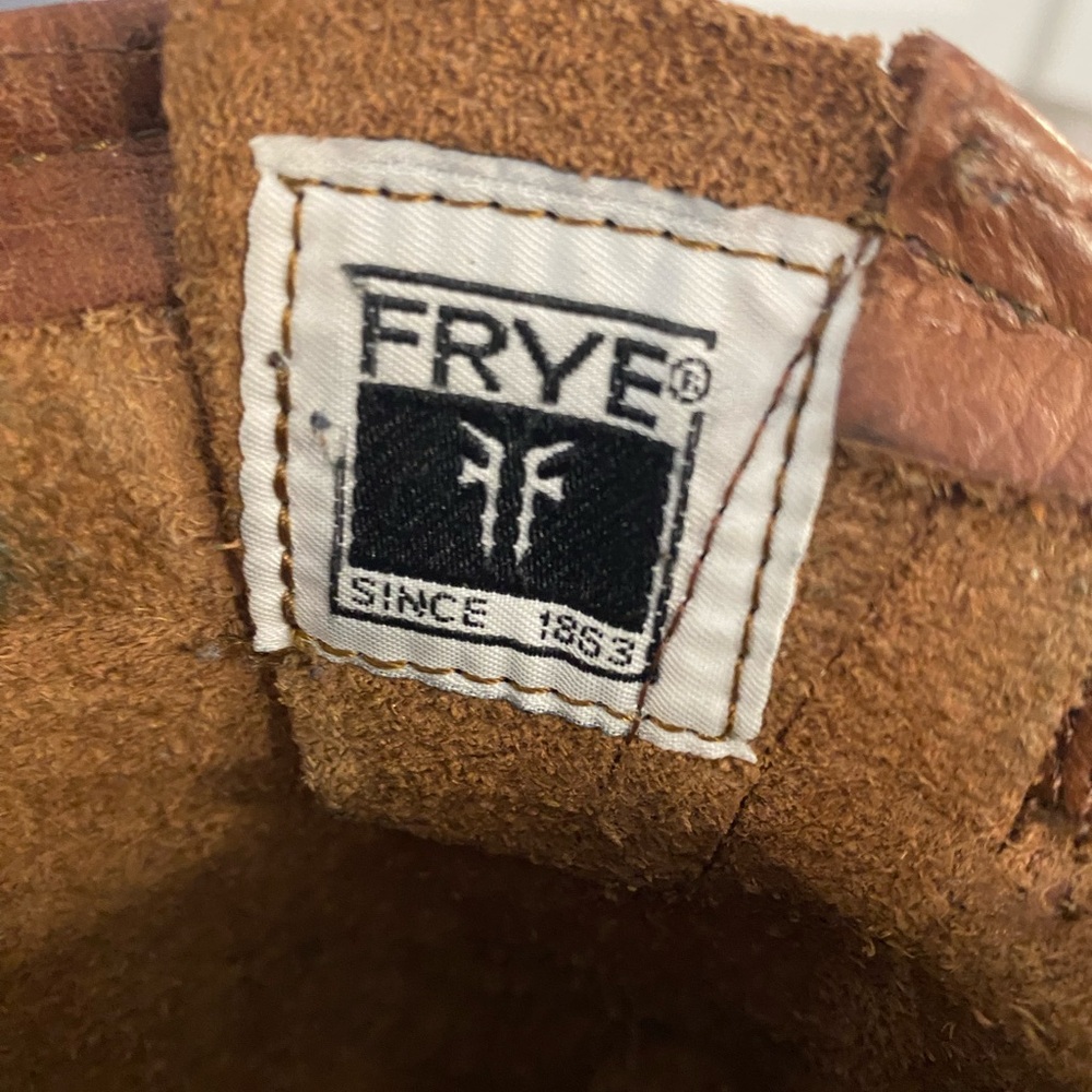 Vintage Frye Brown Leather Boots - Picture 6 of 7
